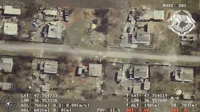 House About That? Ukrainian Airpower Picks Off Russian Vehicles Hiding Among Civilians