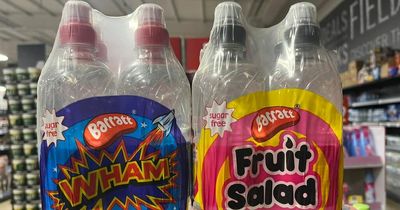 Iceland shoppers go wild for £2 flavoured water inspired by retro childhood sweeties