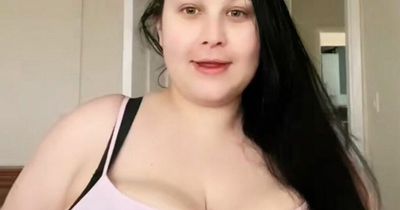 Mum whose 38L breasts made her feel 'like a freak' hid for years until school mums' support and viral TikTok boosted confidence