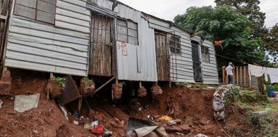 South African floods wreaked havoc because people are forced to live in disaster prone areas