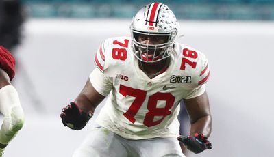 Rams prioritize offensive tackle, select Nicholas Petit-Frere in 3rd round of mock draft