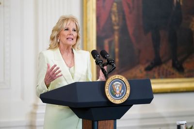 EXCERPT: Jill Biden, navigating a prominent platform