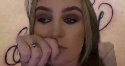 Woman furious as 'awful' £10 tattoo costs a lot more to be removed