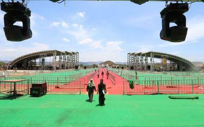 Andhra Pradesh: all set for ‘Sitarama Kalyanam’ at Vontimitta