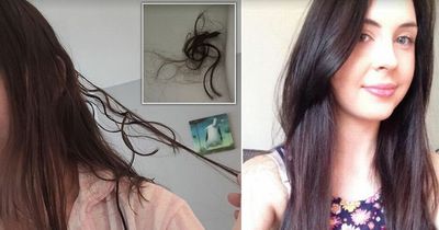 Mum's horror after 'weird' stranger snips off her hair in 'random' bus stop attack