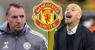 Brendan Rodgers blew Man Utd job hopes after being ahead of Erik ten Hag in manager race