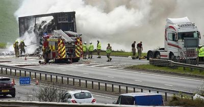 Edinburgh bypass: Motorists fume after 'five hours' of delays due to trailer fire