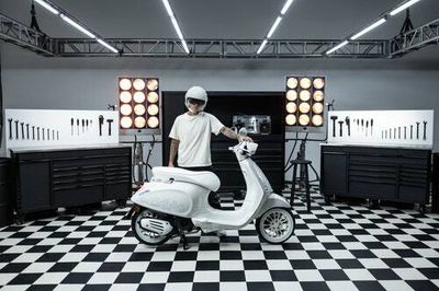 Justin Bieber designed a Vespa scooter for all your summer joyrides