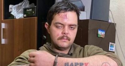 Brit soldier captured in Ukraine pictured with gashes to face amid torture fears
