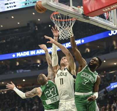 Daniel Theis, Jaylen Brown respond to Bruce Brown’s negative comments on Boston’s frontcourt sans Timelord