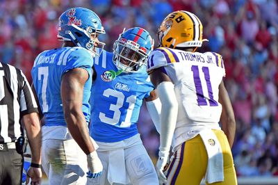 Which prospects have the Falcons used top-30 visits on?