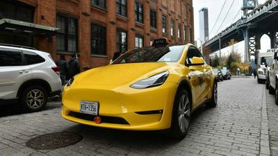 Tesla Model Y Joins Gravity's Fleet Of All-Electric NYC Yellow Cabs