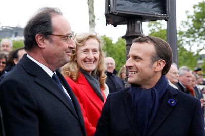Ex-French President Hollande backs Macron in presidential race