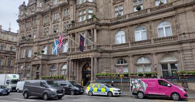 Edinburgh cops scramble to plush city centre hotel amid 'concern for children'