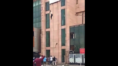 Delhi: Woman jumps from Metro station building, rescued by CISF; dies in hospital