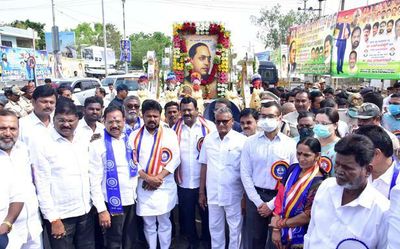 Ambedkar’s birth anniversary celebrated in Yadgir and Raichur