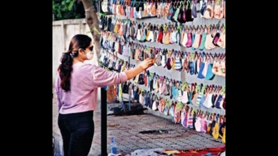 Covid fear ebbs, masks worth crores pile up in Hyderabad shops