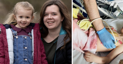 Little Scots girl has 'broken heart' mended as mum thanks incredible docs who saved tot