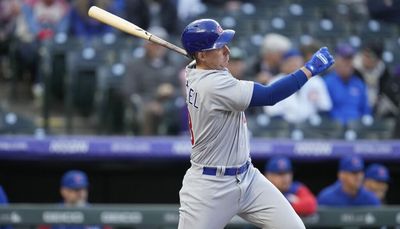 Cubs open Rockies series with win, powered by double-digit hits