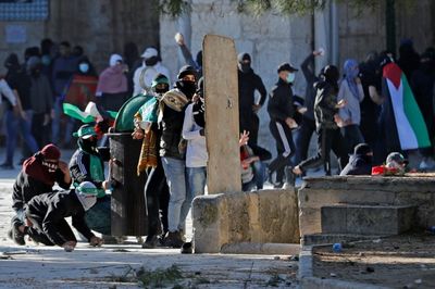 Clashes at Jerusalem's Al-Aqsa mosque as religious festivals overlap