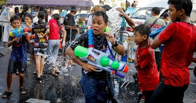 Tourists banned from splashing during traditional water fight at holiday hotspot