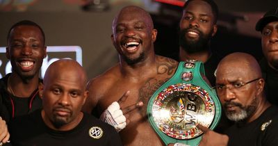 Dillian Whyte told he is "over the hill" ahead of Tyson Fury world title fight