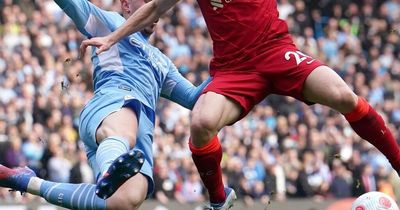 What time and TV Channel is Manchester City v Liverpool on today?