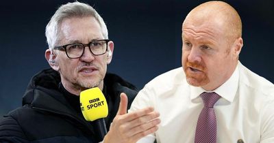 Gary Lineker delivers X-rated response to Sean Dyche's surprise sacking by Burnley
