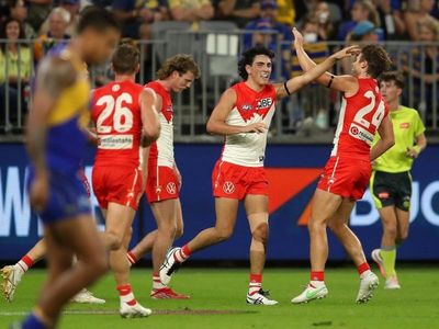 Swans pile on 56-0 in rout of West Coast