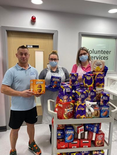 ‘The eggs just kept coming’: Easter eggs donated to children in hospital