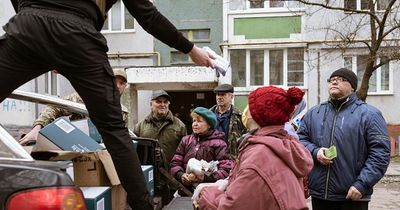 Former Glasgow soldier helping war-torn Ukraine as women and children 'forced to eat dog food'
