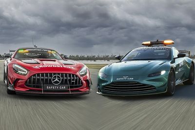 How the Mercedes and Aston Martin F1 safety cars compare