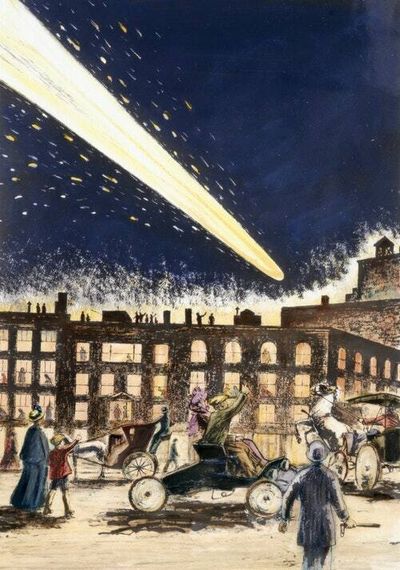 Keep your eyes peeled for meteor dust, courtesy of Halley's comet