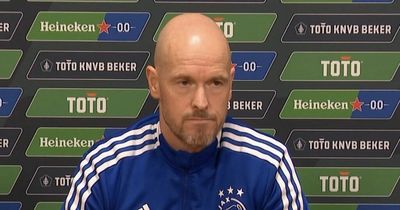 Erik ten Hag sidesteps Man Utd question with telling response ahead of Ajax cup final