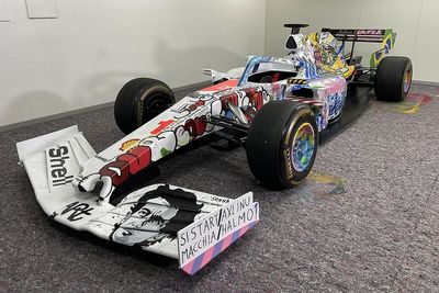 Unique Ayrton Senna F1 art car to be shown at Imola