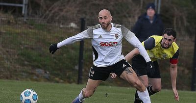 Queen's University FC striker Tamer Atrach hoping goals can secure Championship survival