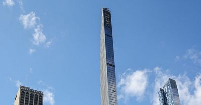 'World's skinniest skyscraper' has been built and is ready for people to move in