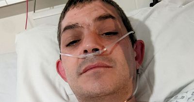 First Dates' Merlin Griffiths shares startling photo from hospital bed as he thanks NHS