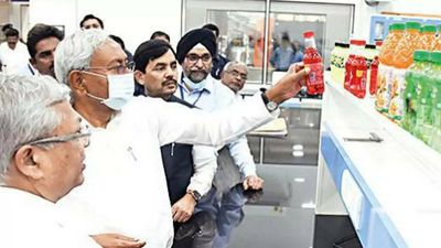 Bihar CM Nitish Kumar opens Barauni beverage unit, biggest in eastern India