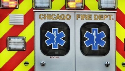 2 injured in Englewood house fire, including firefighter who fell off roof
