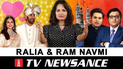 TV Newsance 167: How TV news covered Alia weds Ranbir, and Ram Navami violence