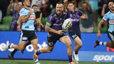 Cameron Munster dominates as Melbourne outlast fearsome Cronulla challenge