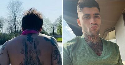 Zayn Malik broods for shirtless snap in rare post after shock split from Gigi Hadid
