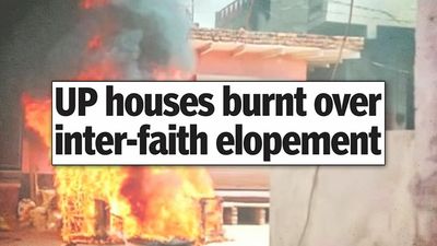 Houses set ablaze over interfaith elopement: Headlines swing between kidnapping charge and man's faith