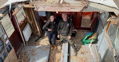 Couple buy WWII ship on eBay and save it from scrapyard
