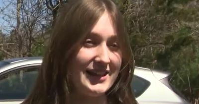 Brave teen scares off home intruder with kitchen knives as she protects younger sister