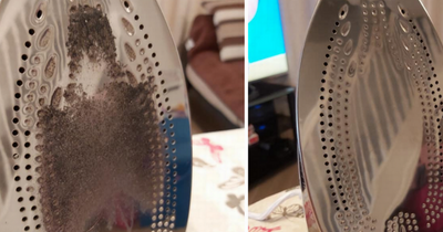 Mum shares clever hack to restore rusty iron which costs just 39p