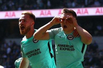 Tottenham 0-1 Brighton: Seagulls again beat top-four hopefuls as Spurs fail to fire off shot on target