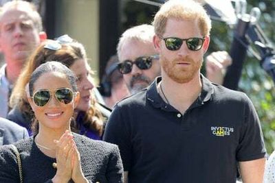 Prince Harry takes part in Land Rover driving event as he joins Meghan at Invictus Games