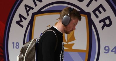 Kevin de Bruyne named on Man City bench as Pep Guardiola rotates for Liverpool semi-final